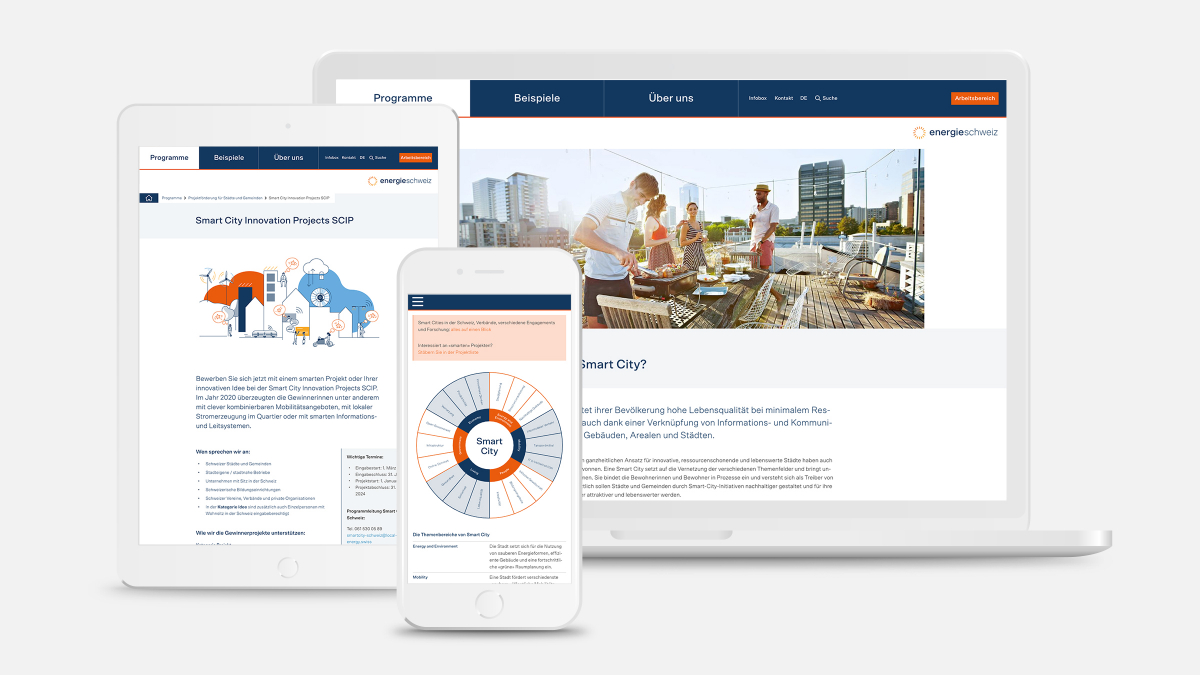 Relaunch Webseite local-energy.swiss