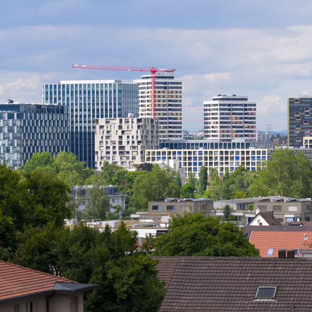 Quartierkältezentralen auf Hochhäusern